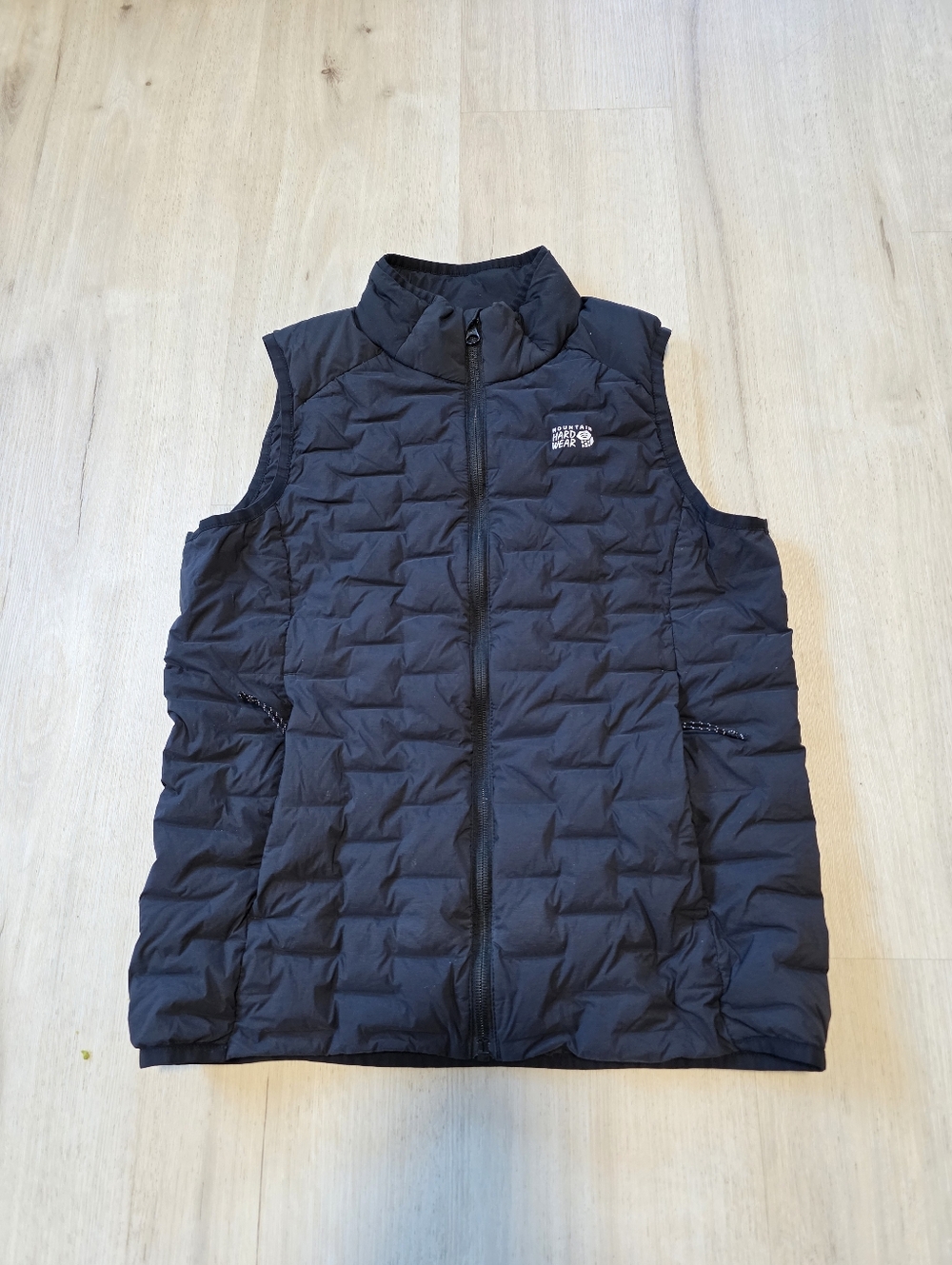 Mountain Hardwear Stretchdown Light Vest Women's Size XS Black 700-Fill Down